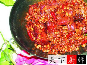大厨分享自购【川，湘，粤】精品菜制作  干豇豆红肉