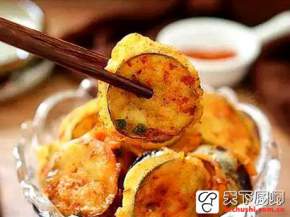 菇虾茄合（天津和记招牌菜品）附香菇汁配料和制作方法鸡油的炼制