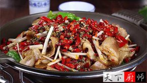 熟炒技法四大攻略与菜例"霸王回锅肉,蟹肉炒笋蛋,节节香锅巴"